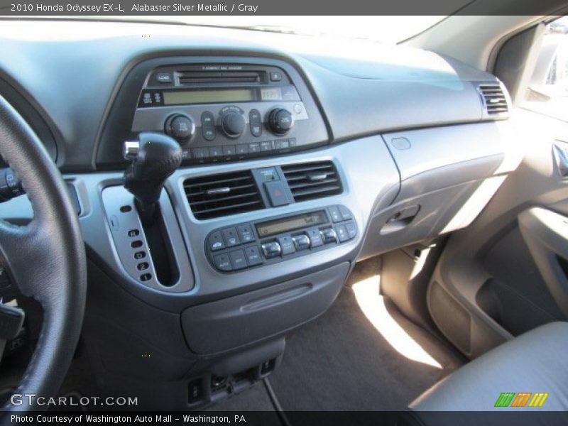 Alabaster Silver Metallic / Gray 2010 Honda Odyssey EX-L