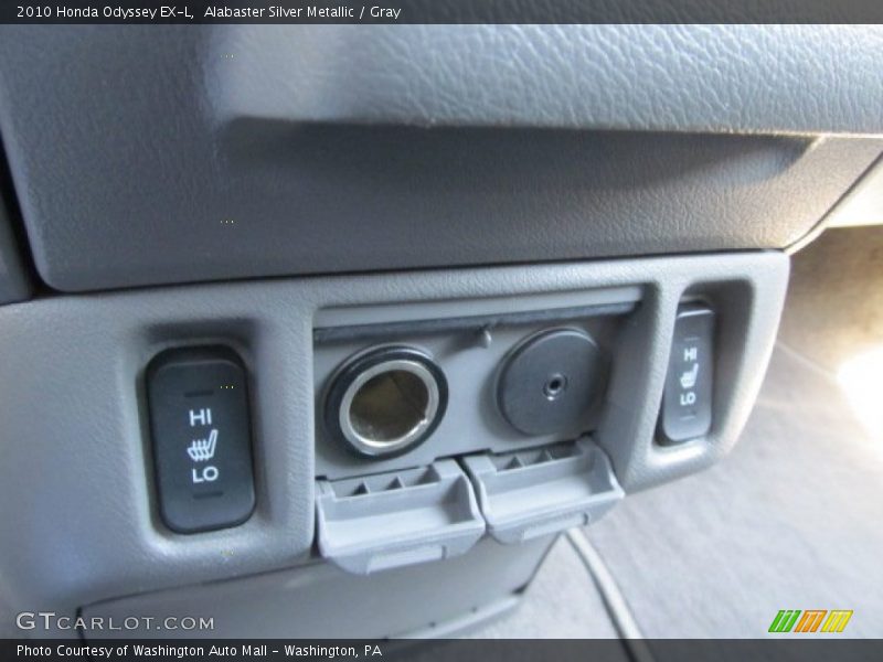 Alabaster Silver Metallic / Gray 2010 Honda Odyssey EX-L
