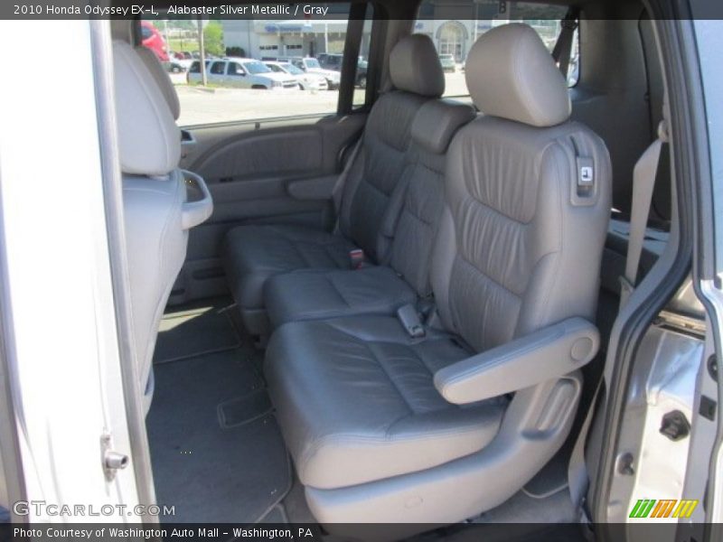 Alabaster Silver Metallic / Gray 2010 Honda Odyssey EX-L