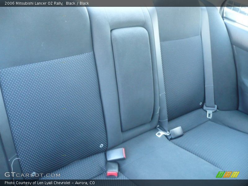 Black / Black 2006 Mitsubishi Lancer OZ Rally