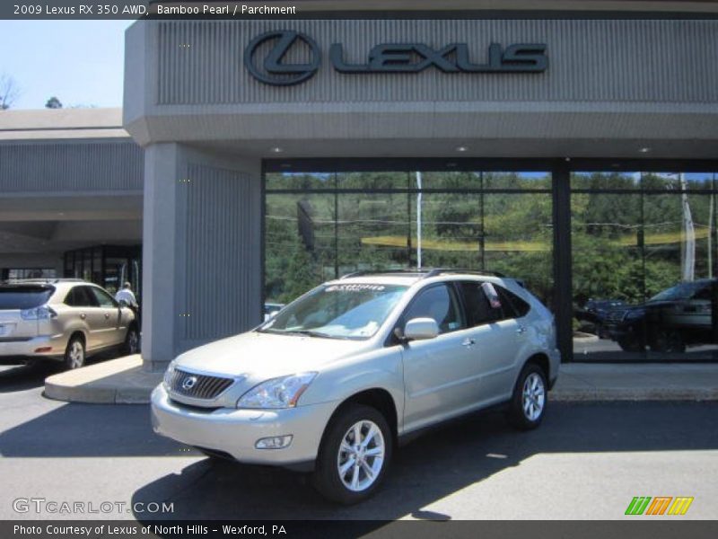 Bamboo Pearl / Parchment 2009 Lexus RX 350 AWD