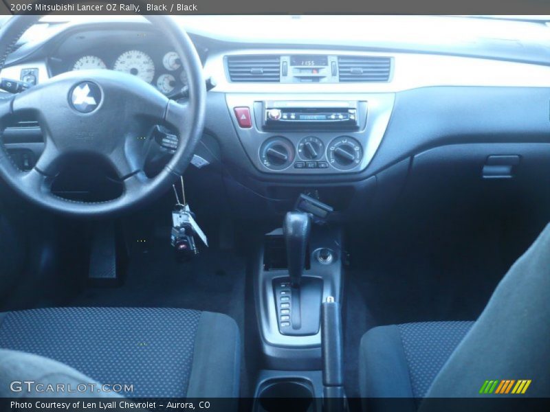 Black / Black 2006 Mitsubishi Lancer OZ Rally