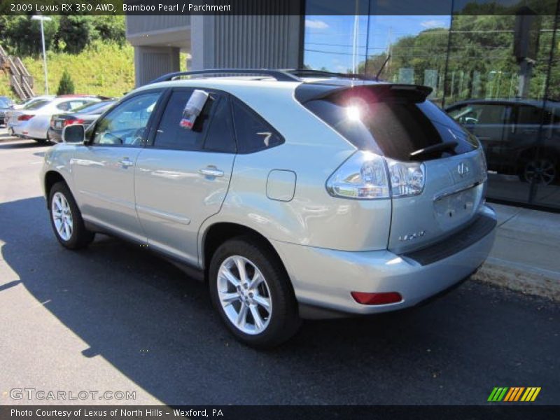 Bamboo Pearl / Parchment 2009 Lexus RX 350 AWD