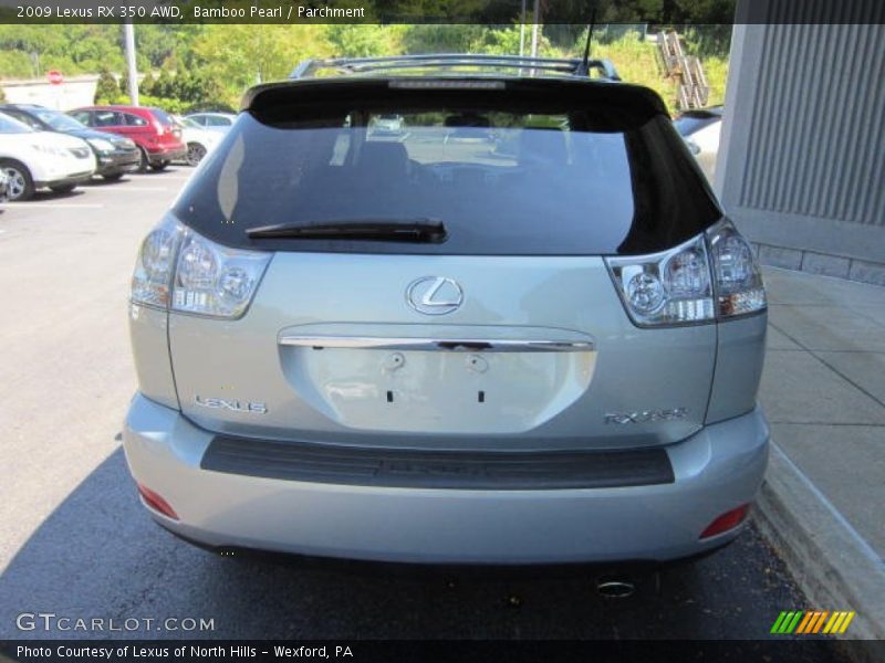 Bamboo Pearl / Parchment 2009 Lexus RX 350 AWD