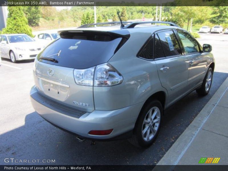 Bamboo Pearl / Parchment 2009 Lexus RX 350 AWD