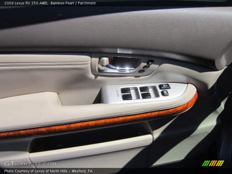 Bamboo Pearl / Parchment 2009 Lexus RX 350 AWD