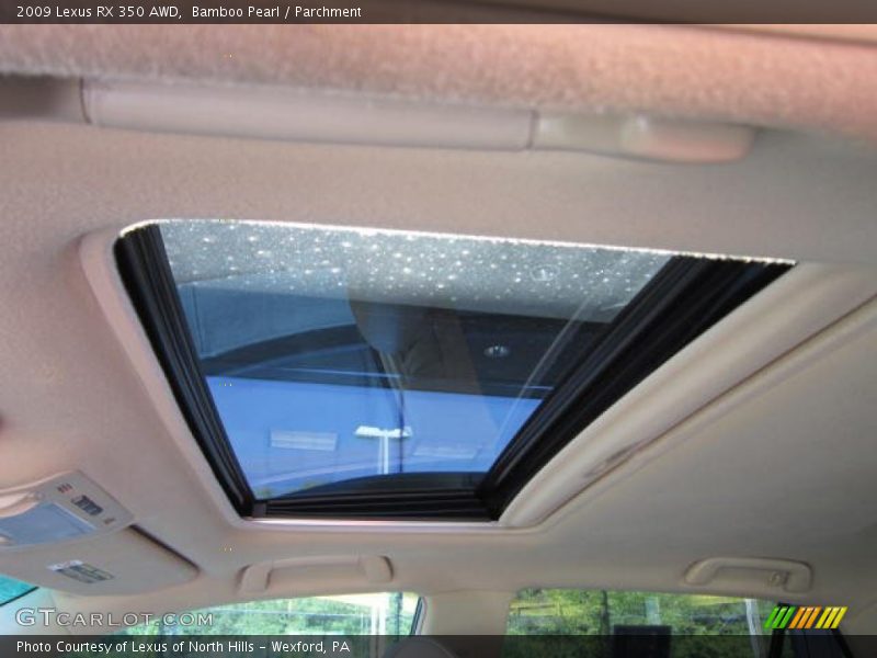Bamboo Pearl / Parchment 2009 Lexus RX 350 AWD