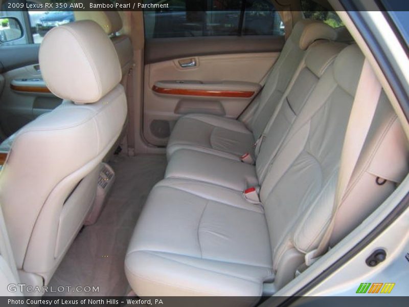 Bamboo Pearl / Parchment 2009 Lexus RX 350 AWD