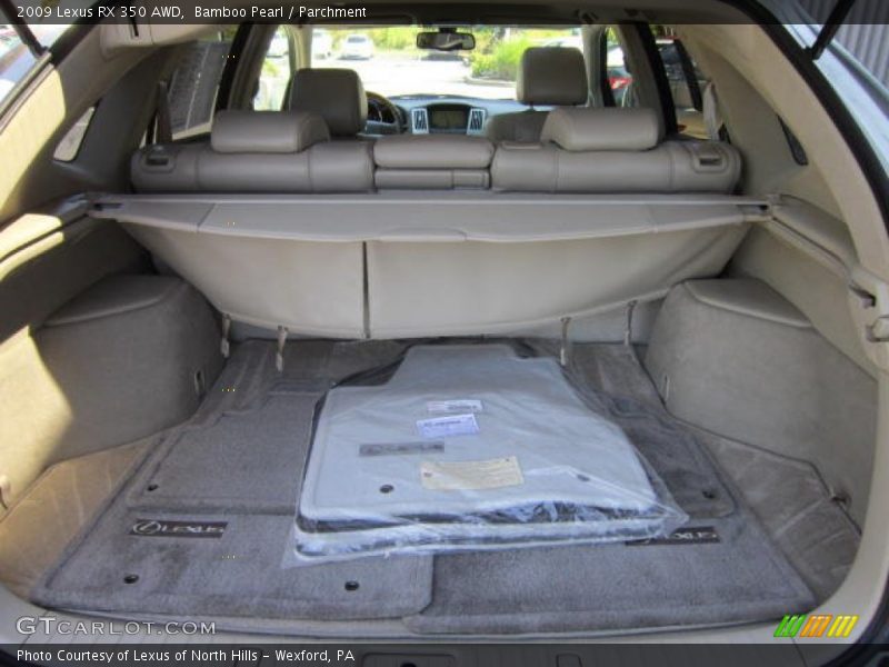 Bamboo Pearl / Parchment 2009 Lexus RX 350 AWD