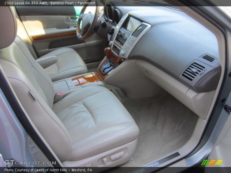 Bamboo Pearl / Parchment 2009 Lexus RX 350 AWD