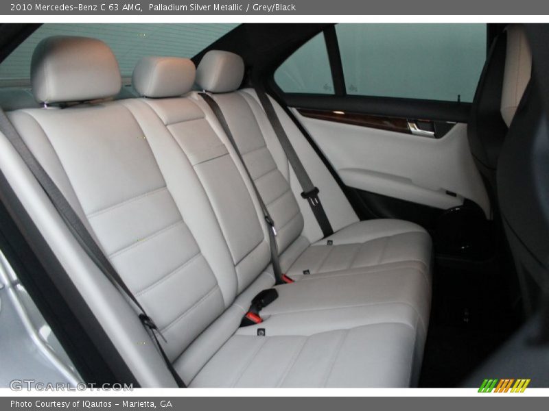 Palladium Silver Metallic / Grey/Black 2010 Mercedes-Benz C 63 AMG