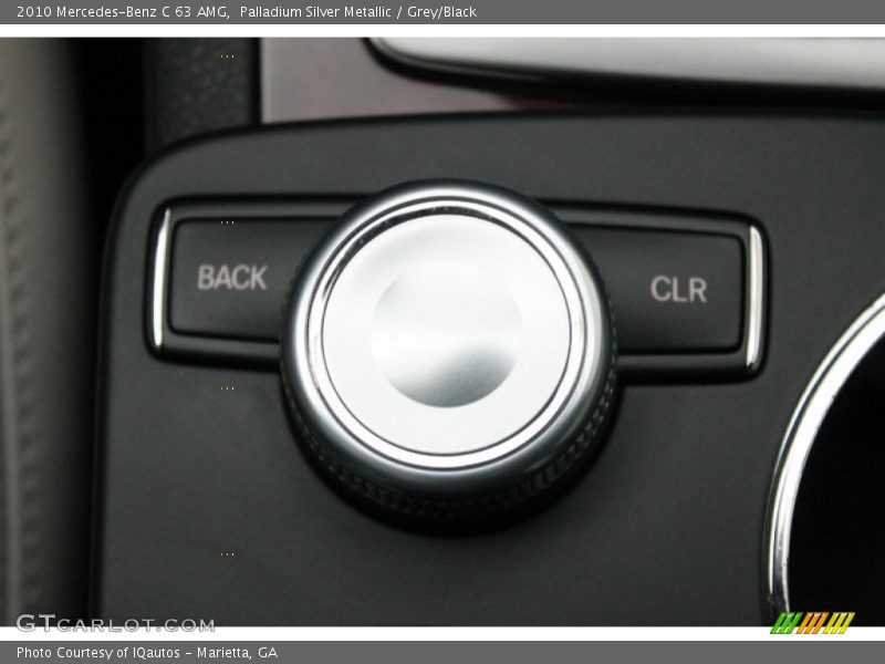 Palladium Silver Metallic / Grey/Black 2010 Mercedes-Benz C 63 AMG