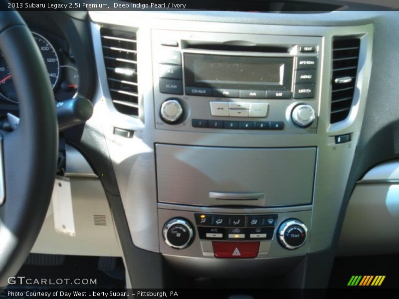 Deep Indigo Pearl / Ivory 2013 Subaru Legacy 2.5i Premium