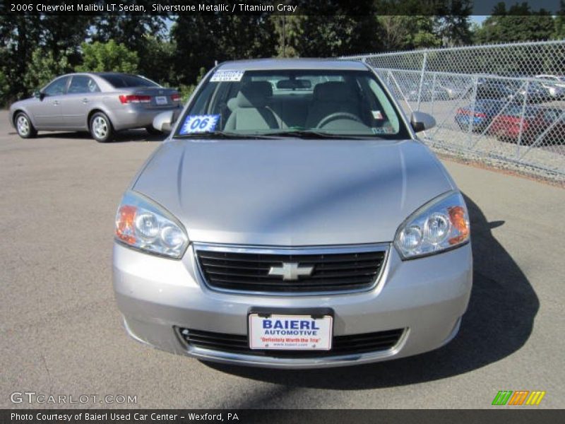 Silverstone Metallic / Titanium Gray 2006 Chevrolet Malibu LT Sedan