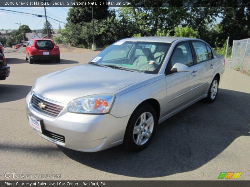 Silverstone Metallic / Titanium Gray 2006 Chevrolet Malibu LT Sedan