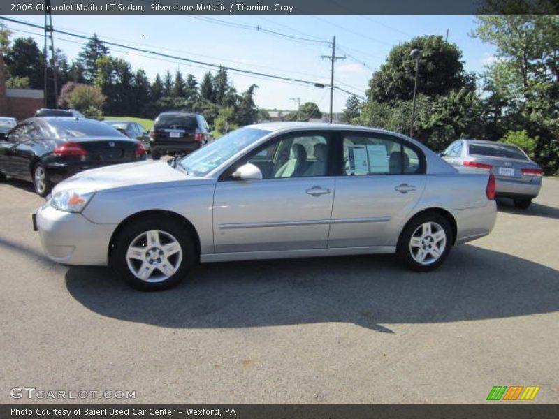 Silverstone Metallic / Titanium Gray 2006 Chevrolet Malibu LT Sedan
