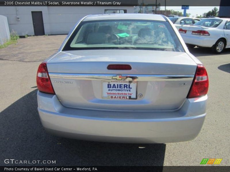 Silverstone Metallic / Titanium Gray 2006 Chevrolet Malibu LT Sedan
