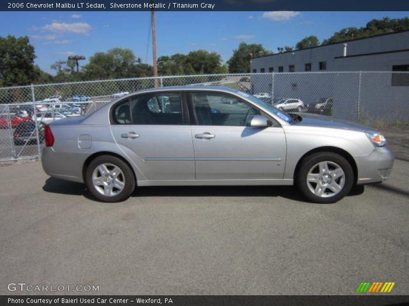 Silverstone Metallic / Titanium Gray 2006 Chevrolet Malibu LT Sedan