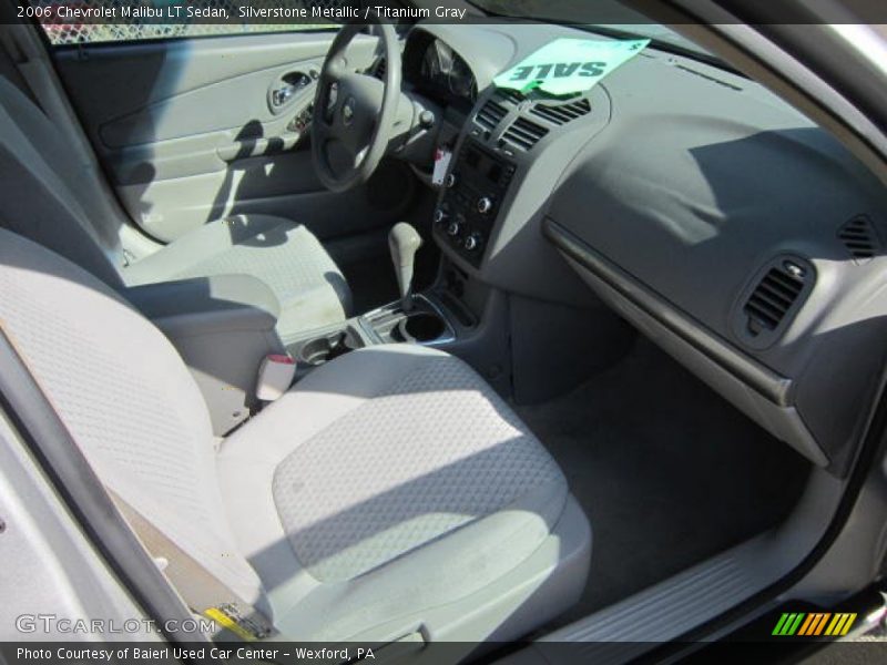 Silverstone Metallic / Titanium Gray 2006 Chevrolet Malibu LT Sedan