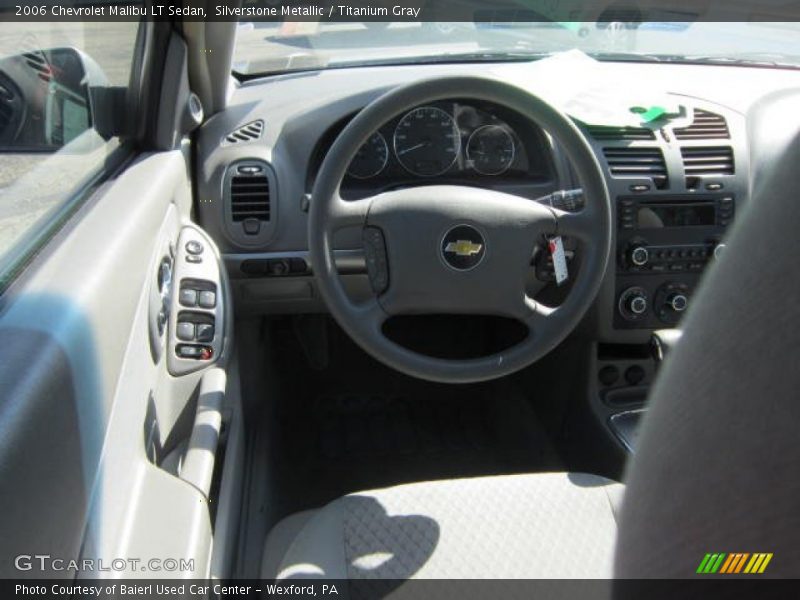 Silverstone Metallic / Titanium Gray 2006 Chevrolet Malibu LT Sedan
