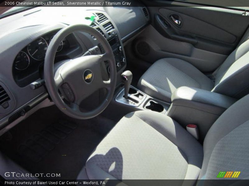 Silverstone Metallic / Titanium Gray 2006 Chevrolet Malibu LT Sedan