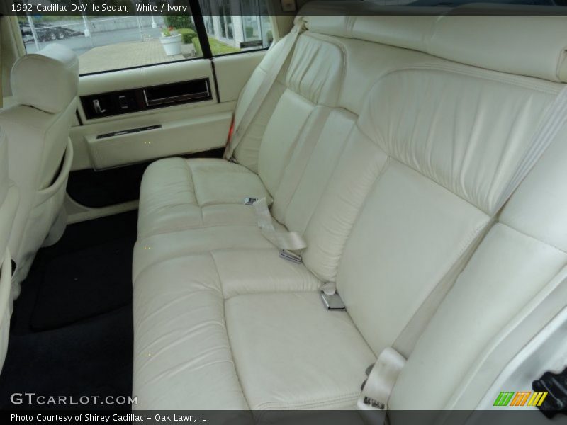 Rear Seat of 1992 DeVille Sedan