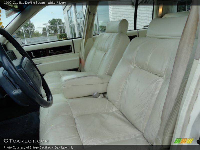 Front Seat of 1992 DeVille Sedan