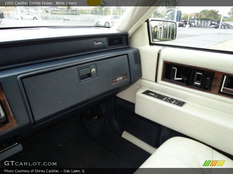 White / Ivory 1992 Cadillac DeVille Sedan