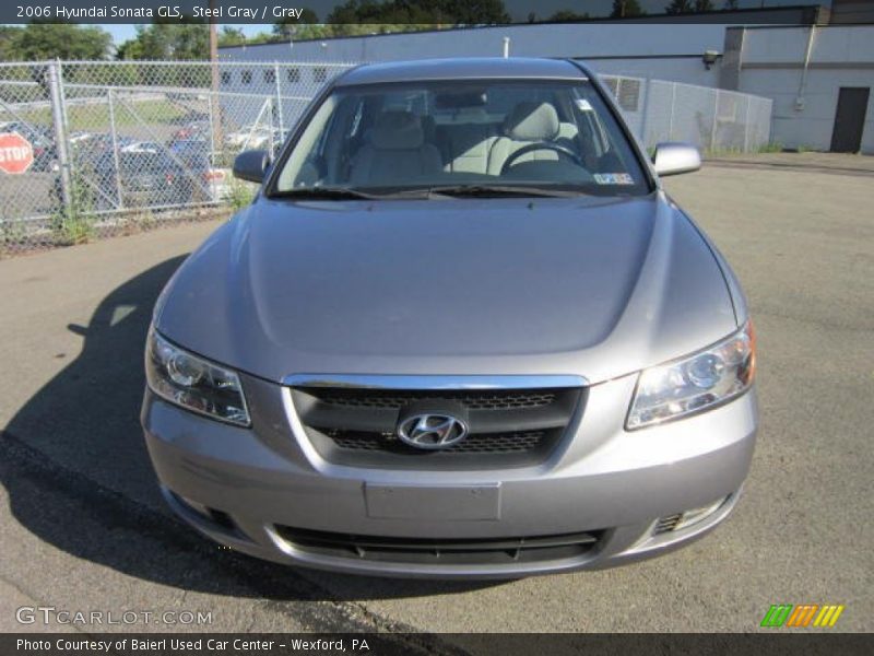 Steel Gray / Gray 2006 Hyundai Sonata GLS