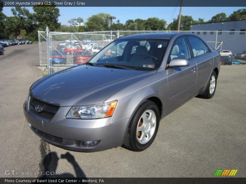 Steel Gray / Gray 2006 Hyundai Sonata GLS