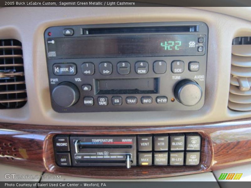 Audio System of 2005 LeSabre Custom