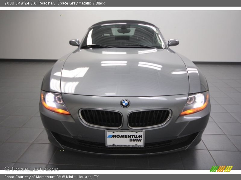 Space Grey Metallic / Black 2008 BMW Z4 3.0i Roadster