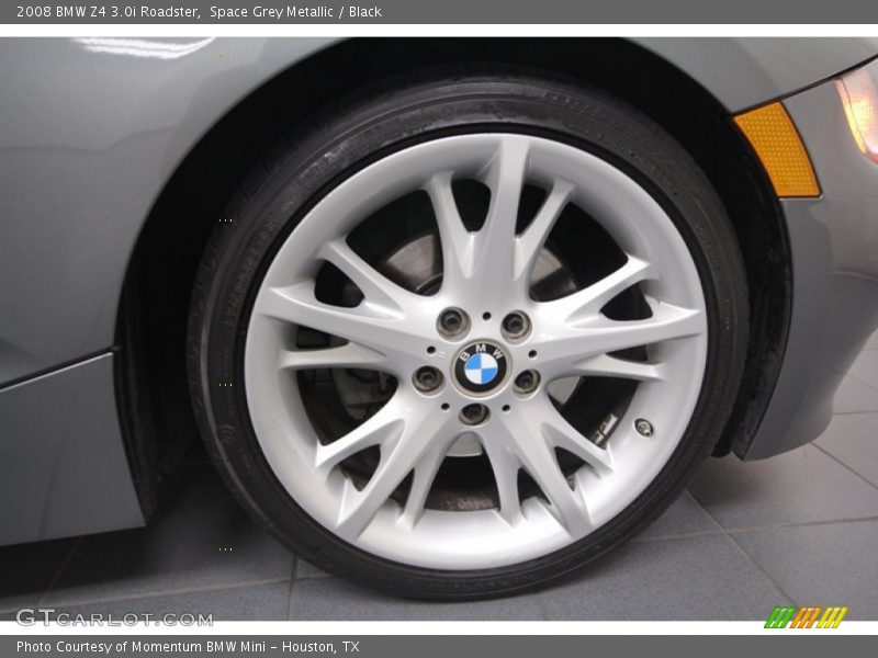 Space Grey Metallic / Black 2008 BMW Z4 3.0i Roadster