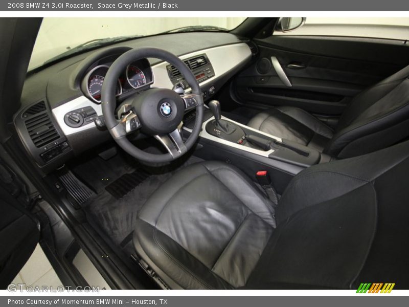 Space Grey Metallic / Black 2008 BMW Z4 3.0i Roadster