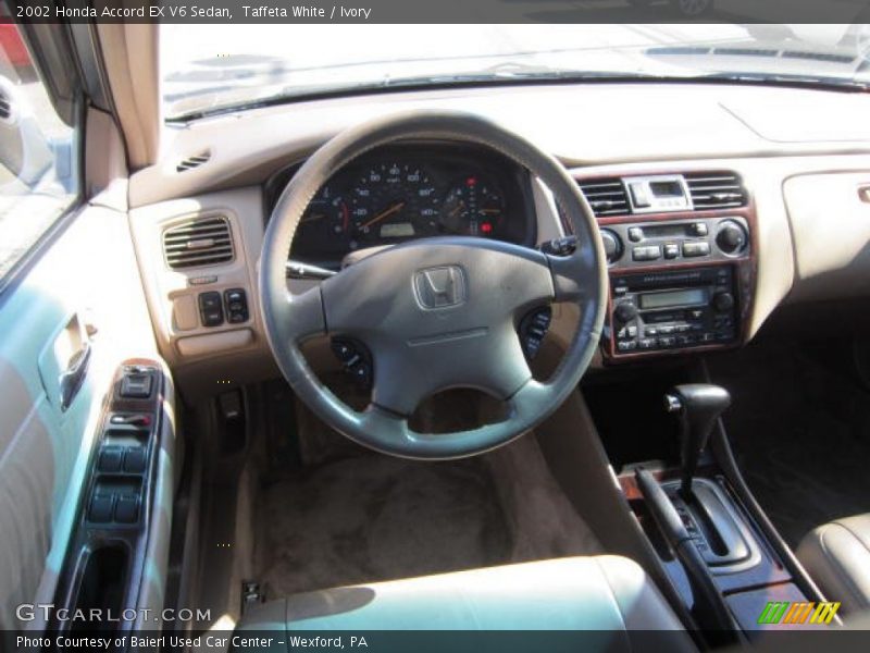 Taffeta White / Ivory 2002 Honda Accord EX V6 Sedan