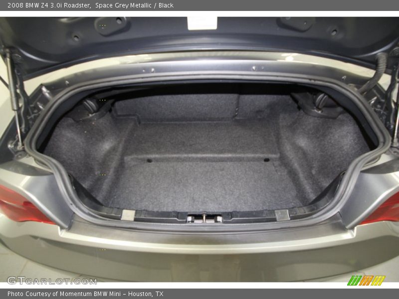 Space Grey Metallic / Black 2008 BMW Z4 3.0i Roadster