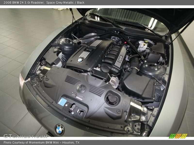 Space Grey Metallic / Black 2008 BMW Z4 3.0i Roadster