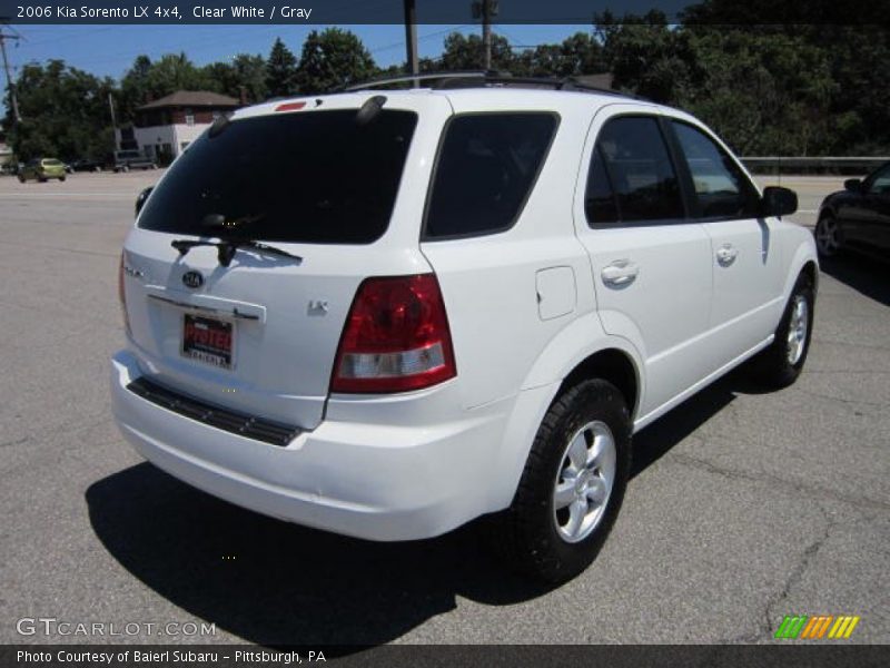 Clear White / Gray 2006 Kia Sorento LX 4x4