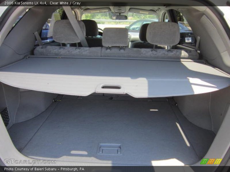 Clear White / Gray 2006 Kia Sorento LX 4x4