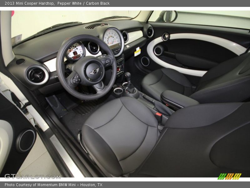  2013 Cooper Hardtop Carbon Black Interior