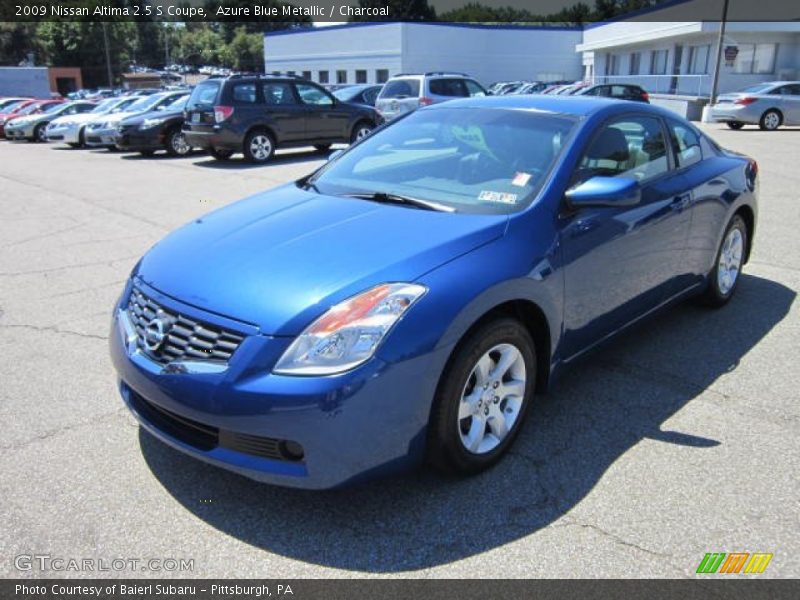 Azure Blue Metallic / Charcoal 2009 Nissan Altima 2.5 S Coupe