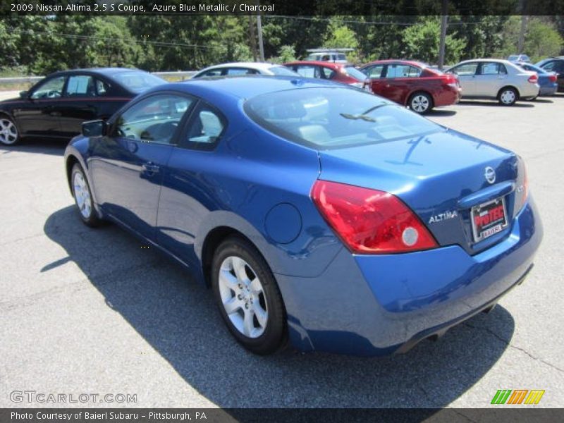 Azure Blue Metallic / Charcoal 2009 Nissan Altima 2.5 S Coupe