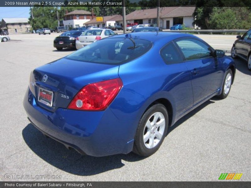 Azure Blue Metallic / Charcoal 2009 Nissan Altima 2.5 S Coupe