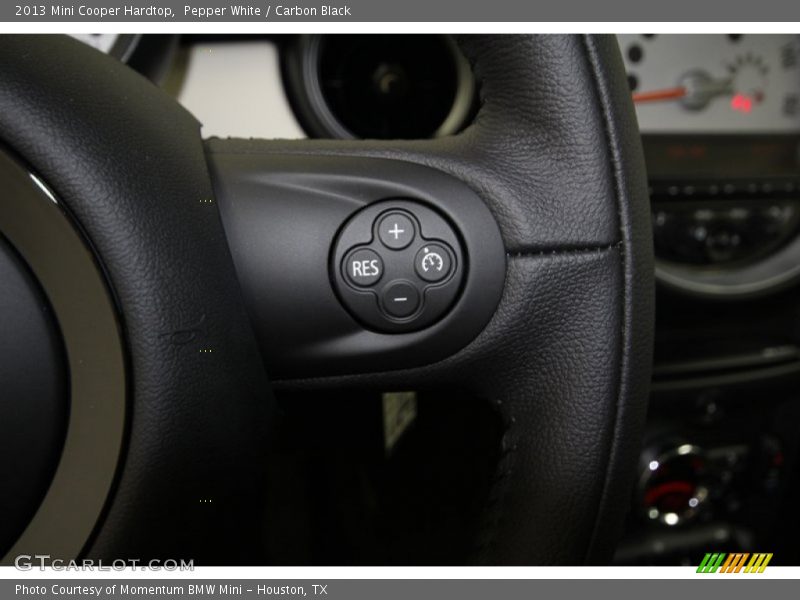 Pepper White / Carbon Black 2013 Mini Cooper Hardtop