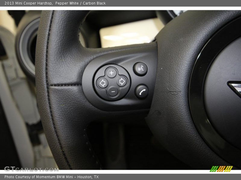 Pepper White / Carbon Black 2013 Mini Cooper Hardtop