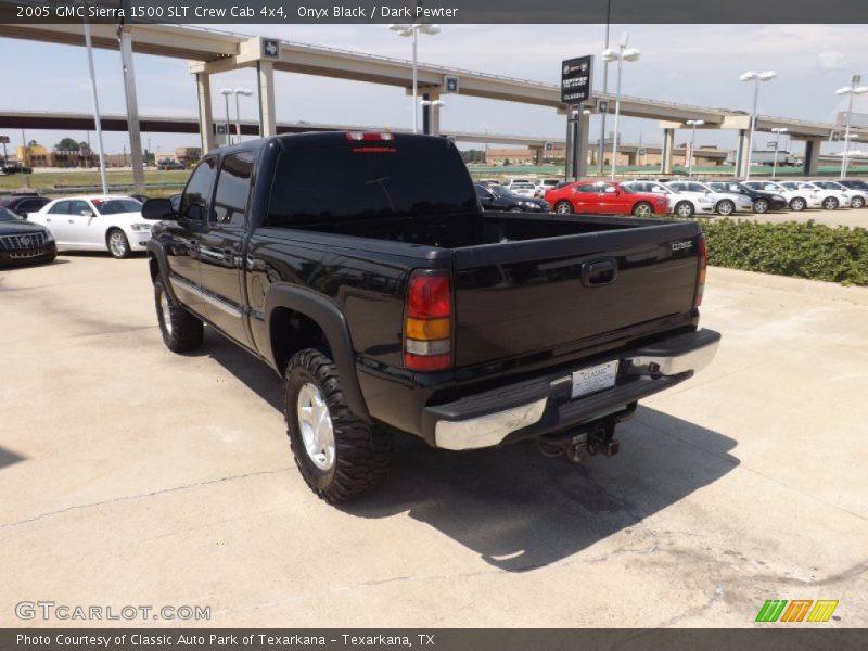 Onyx Black / Dark Pewter 2005 GMC Sierra 1500 SLT Crew Cab 4x4
