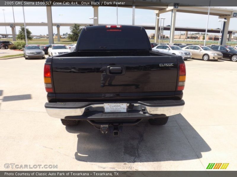 Onyx Black / Dark Pewter 2005 GMC Sierra 1500 SLT Crew Cab 4x4