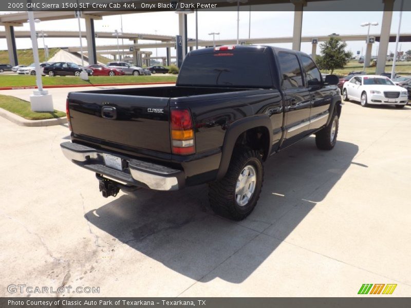 Onyx Black / Dark Pewter 2005 GMC Sierra 1500 SLT Crew Cab 4x4