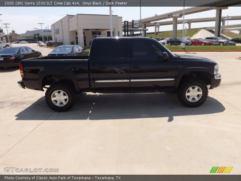 Onyx Black / Dark Pewter 2005 GMC Sierra 1500 SLT Crew Cab 4x4