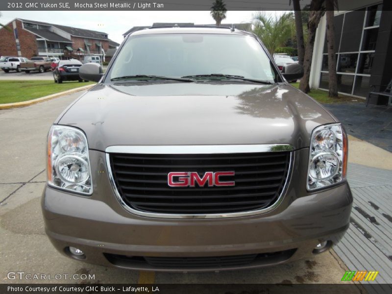 Mocha Steel Metallic / Light Tan 2012 GMC Yukon SLE